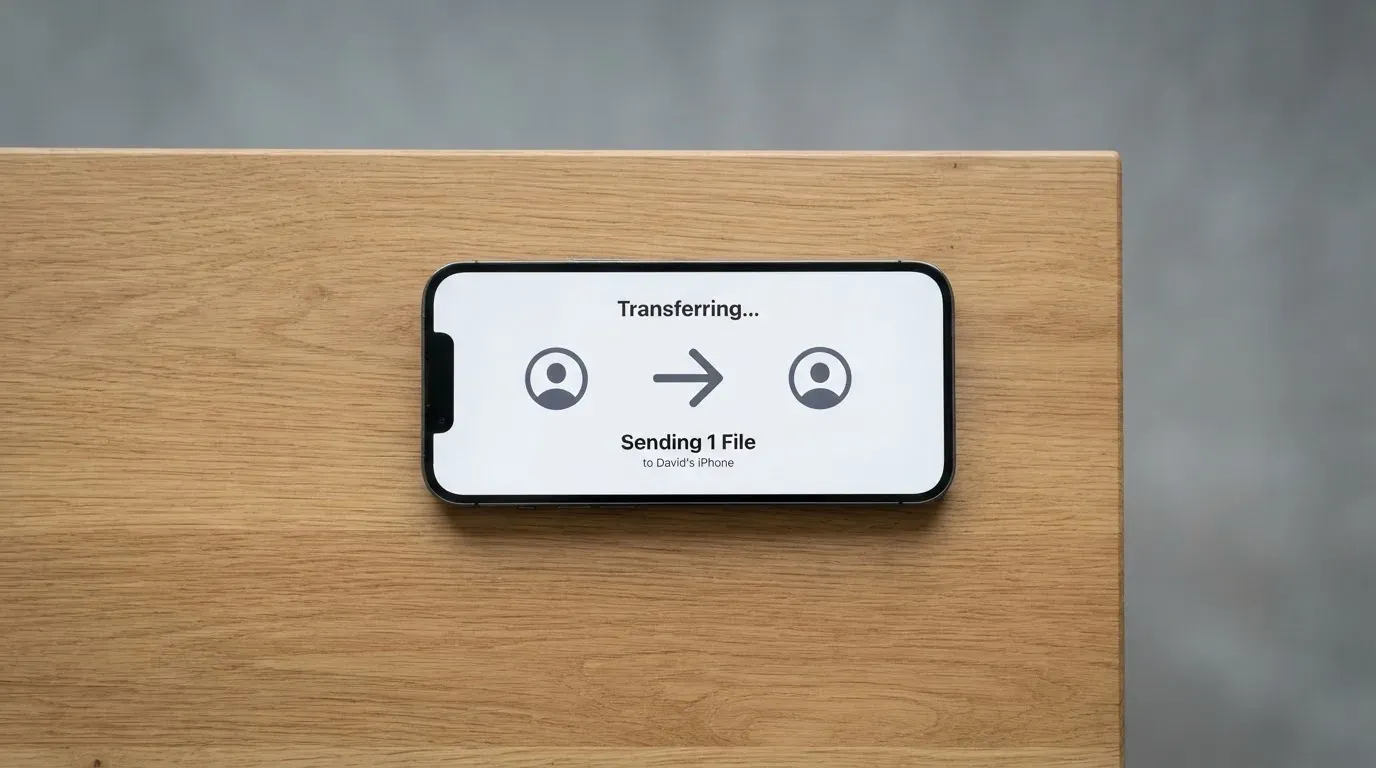 A phone showing a stablecoin transfer screen